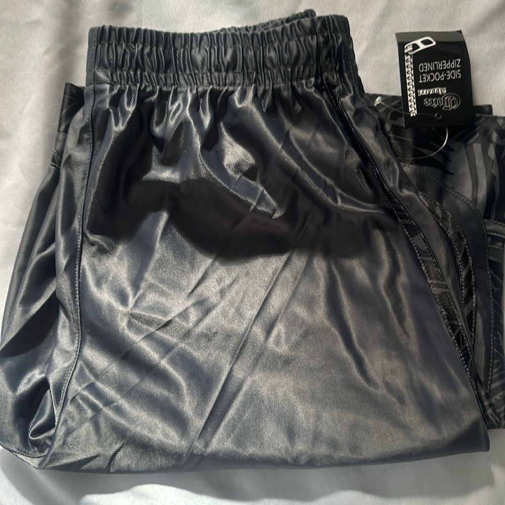 Choice Apparel side pocket zipper lined size medium black/dark gray